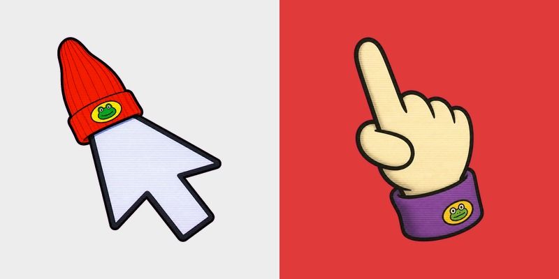PaRappa the Rapper Retro Style Pixel Arrow