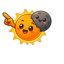 Partial Solar Eclipse Buddy Pointer