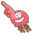Patrick Jellyfish Grin Pointer