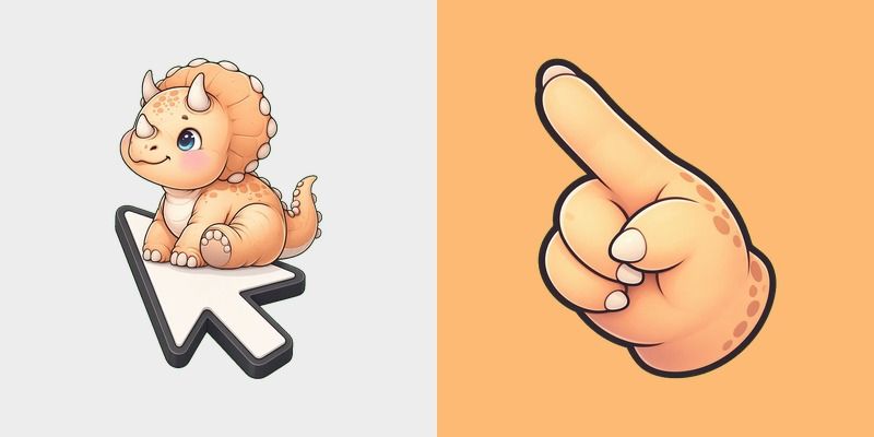 Peach Baby Triceratops
