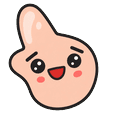 Peach Blob Pointer