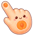 Peach Daifuku Pointer