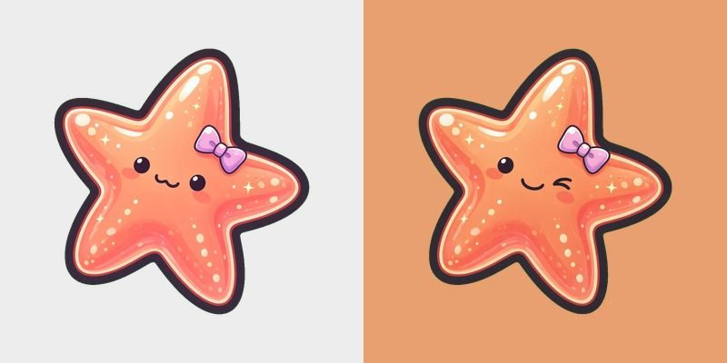 Peach Jelly Star Cursor