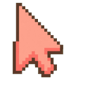 Peach Pixel Bongo Cat Default