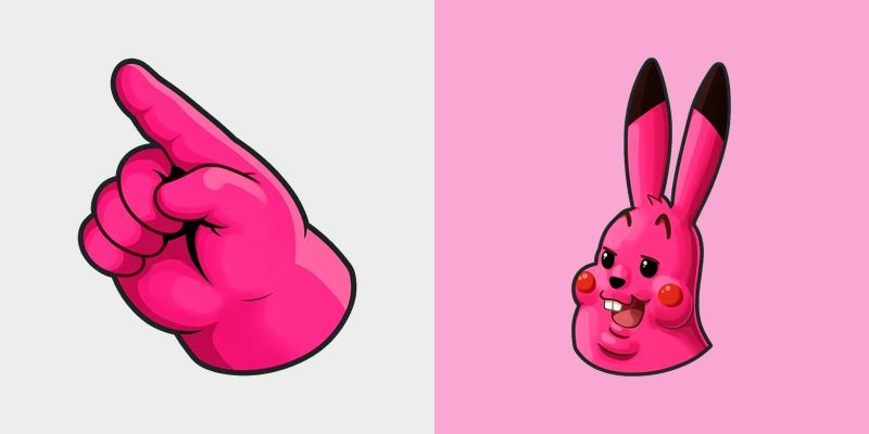 Pink Chungus Mouse