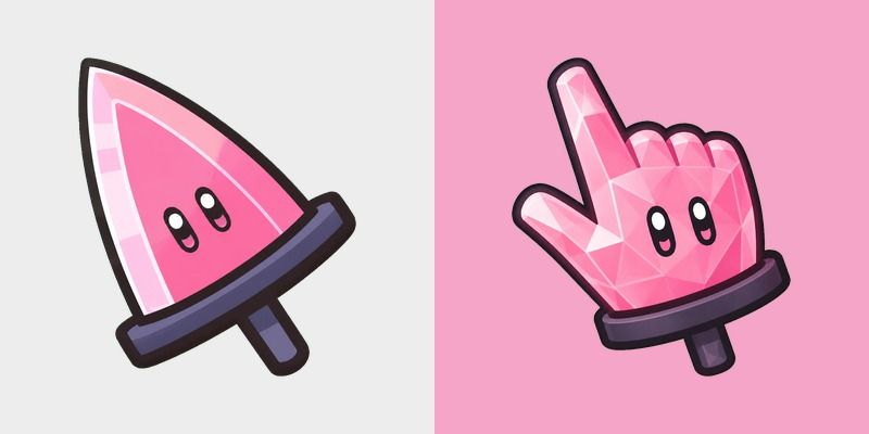 Pink Cursorblade
