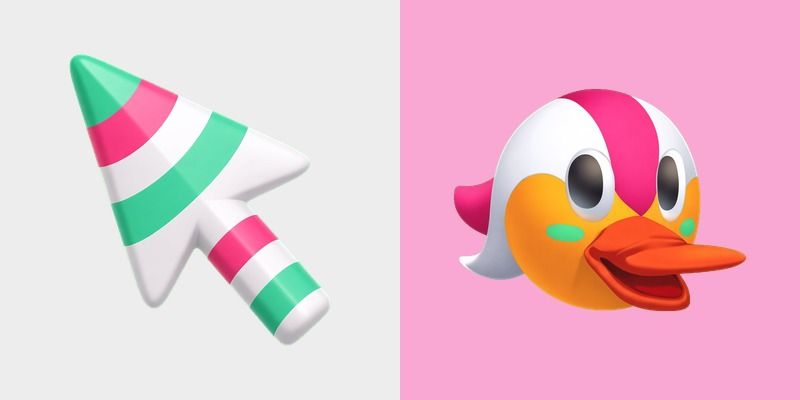 Pink Stripe Duck