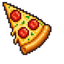 Pixel Pepperoni Pizza Default