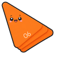 Play 06 Orange Kawaii Pointer