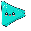 Play 09 Teal Kawaii Default
