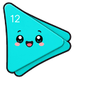 Play 12 Cyan Kawaii Default