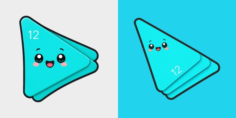 Play 12 Cyan Kawaii