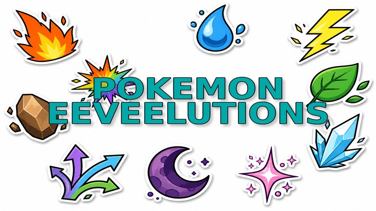 Pokemon Eeveelutions - Custom cursor collection preview image