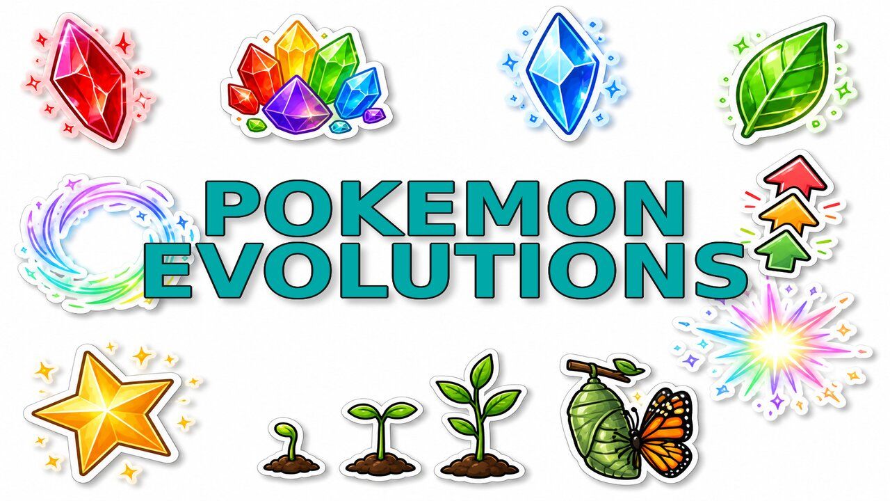 Pokemon Evolutions - Custom cursor collection preview image