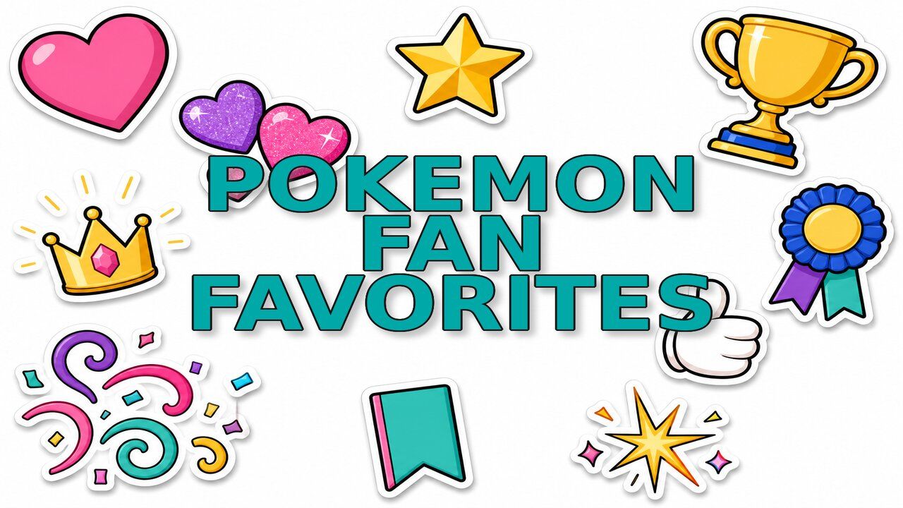 Pokemon Fan Favorites - Custom cursor collection preview