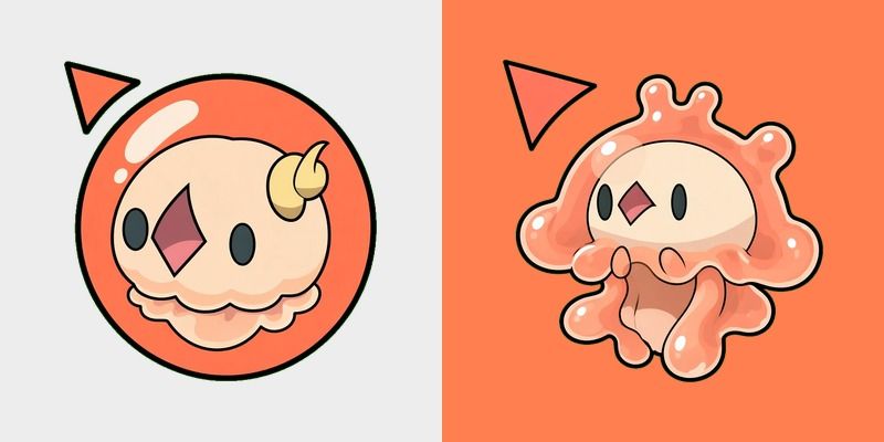 Pokemon Frillish & Jellicent Cursor