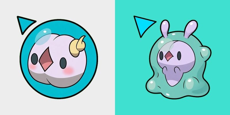 Pokemon Goomy & Sliggoo Cursor