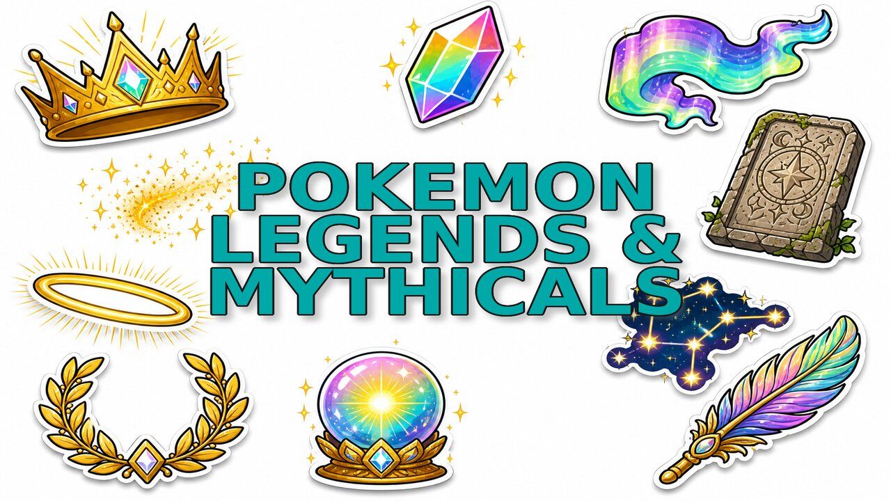 Pokemon Legends & Mythicals - Custom cursor collection preview