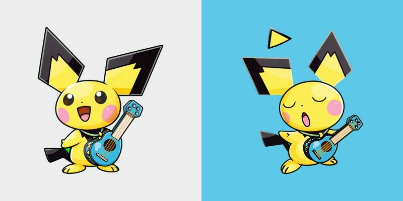 Pokemon Ranger Guardian Signs Ukulele Pichu