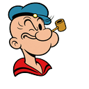 Popeye Spinach Sailor Cursor Pointer