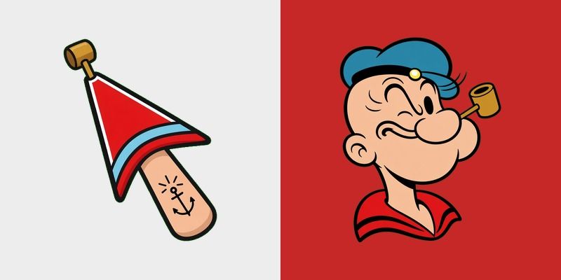 Popeye Spinach Sailor Cursor