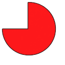 Prank Red Countdown Timer Pointer