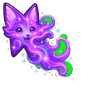 Purple Cosmic Fox Wind Default