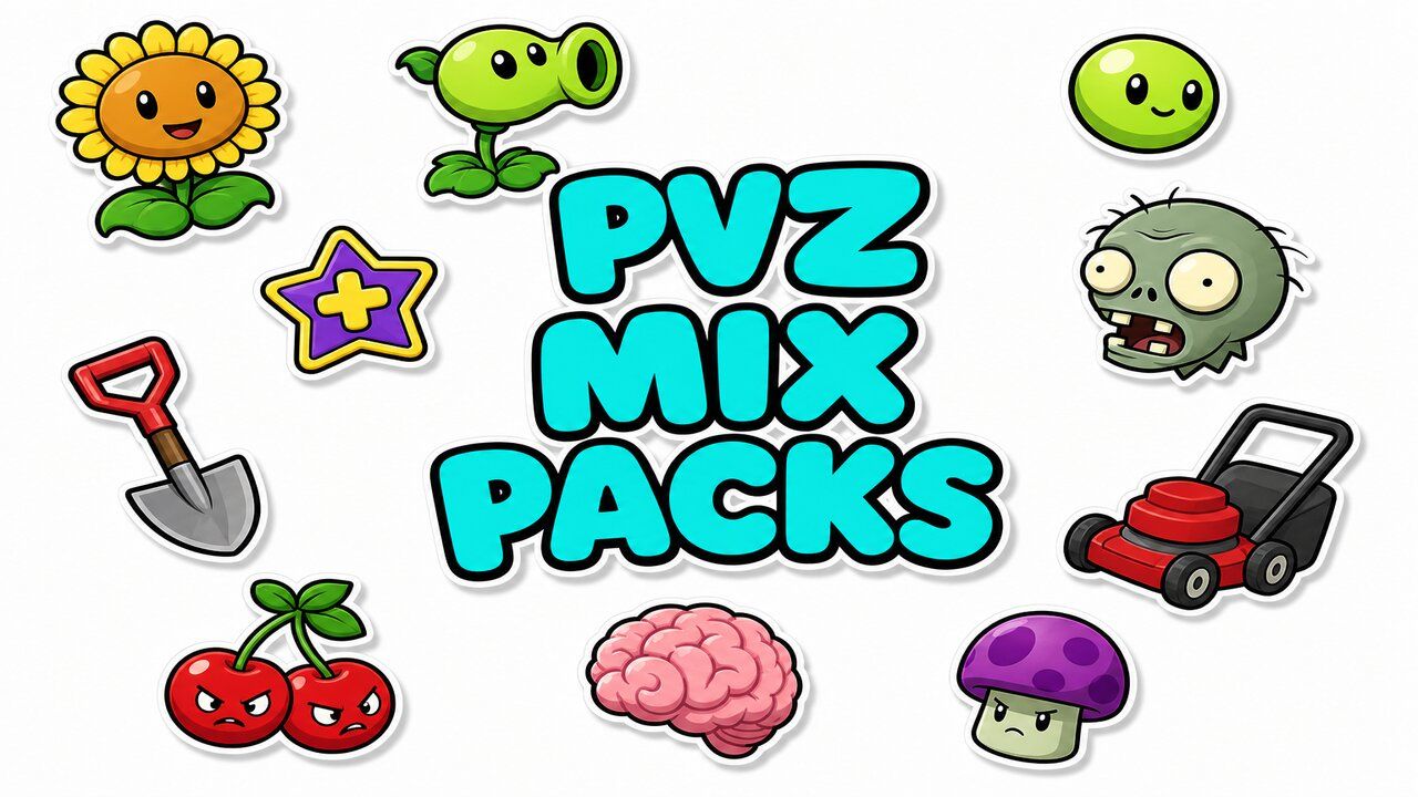 PvZ Mix Packs - Custom cursor collection preview