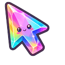 Rainbow Prism Crystal Arrow Default