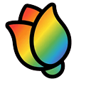 Rainbow Tulip Sunflower Default