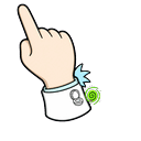 Rick Morty Rick Sanchez on Toilet Pointer