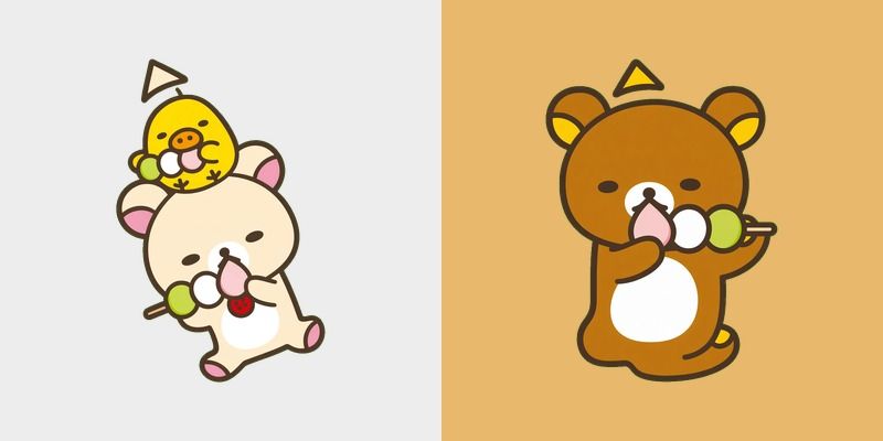 Rilakkuma Korilakkuma Kiiroitori Dango