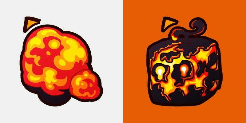 Roblox Blox Fruits Magma Volcanic Overload Cursor