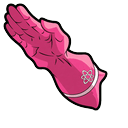 Rose Atom Eve Glove Cursor Default