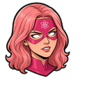 Rose Atom Eve Glove Cursor Pointer