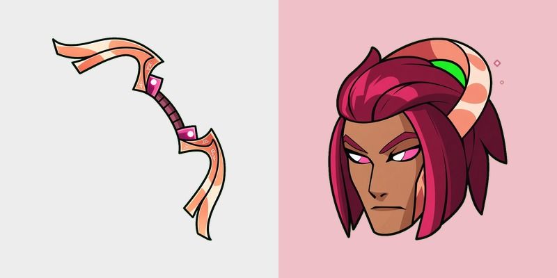 Rose Zariel Bow Cursor