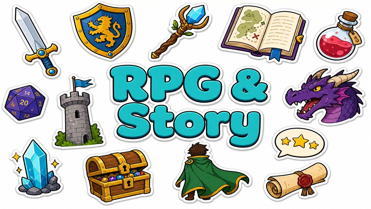 Фон колекції RPG & Story