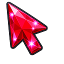 Ruby Crystal Arrow Default
