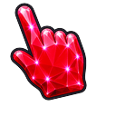 Ruby Crystal Arrow Pointer