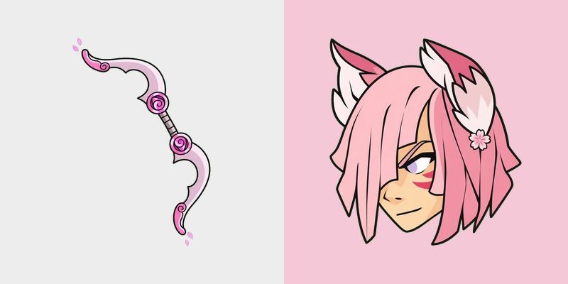 Sakura Yumiko Bow Cursor