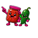Salsa Jalapeno Buddy Pointer