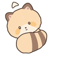 San-X Kokoro Araiguma Scarf Cursor Default
