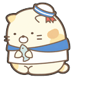 San-X Sumikko Gurashi Neko Sailor and Fishing Rod Pointer