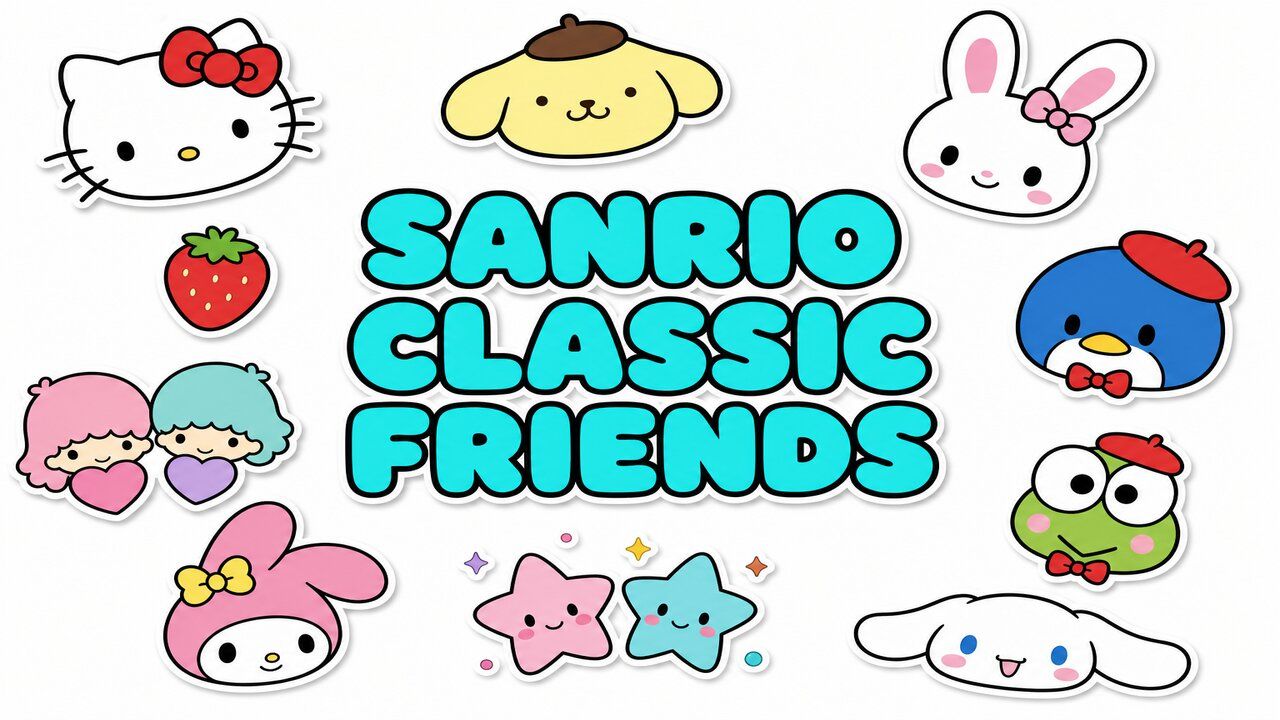 Sanrio Classic Friends - Custom cursor collection preview