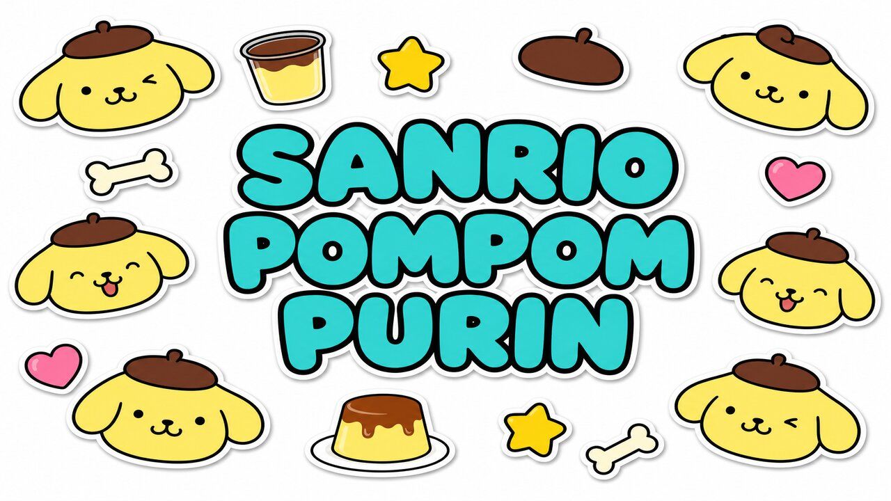 Sanrio Pompompurin - Custom cursor collection preview