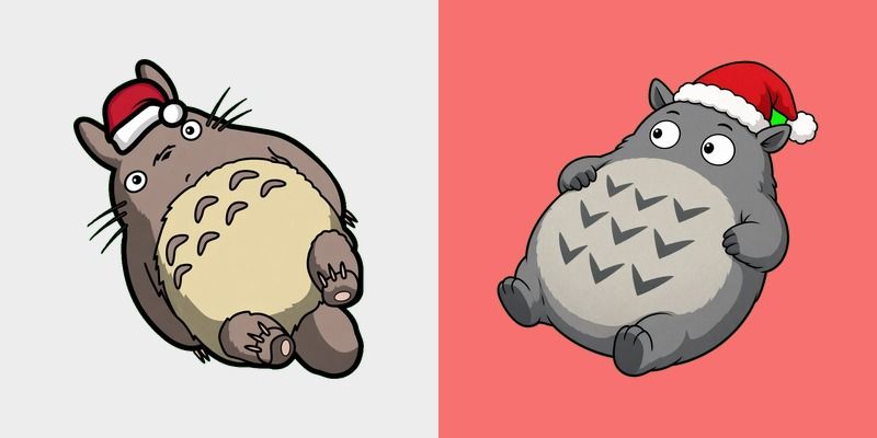 Santa Hat Totoro