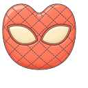 Scarlet Navy Spider Mask Default