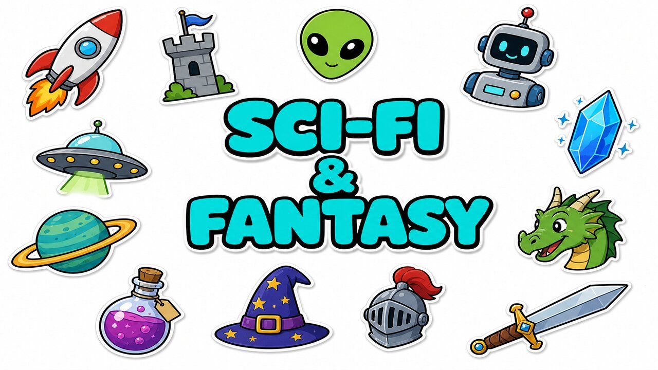 Sci-Fi & Fantasy - Custom cursor collection preview