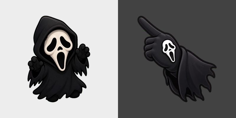 Cursor pack preview: Scream