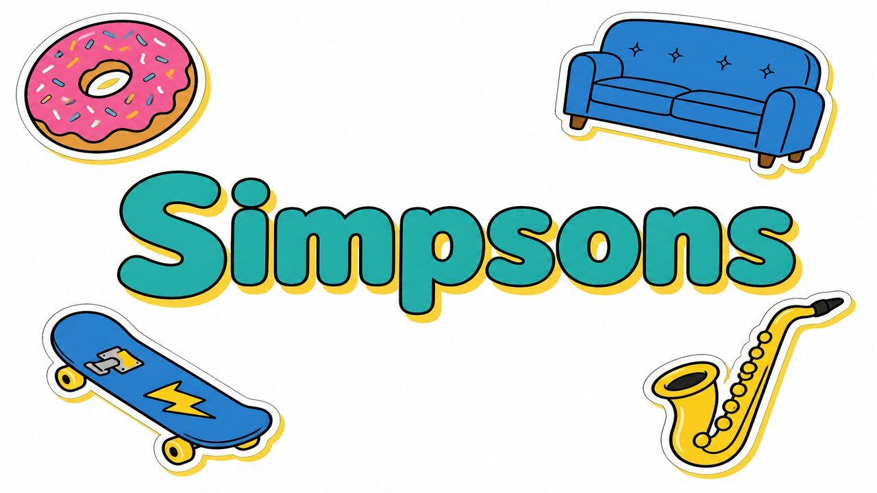 Фон колекції Simpsons Characters